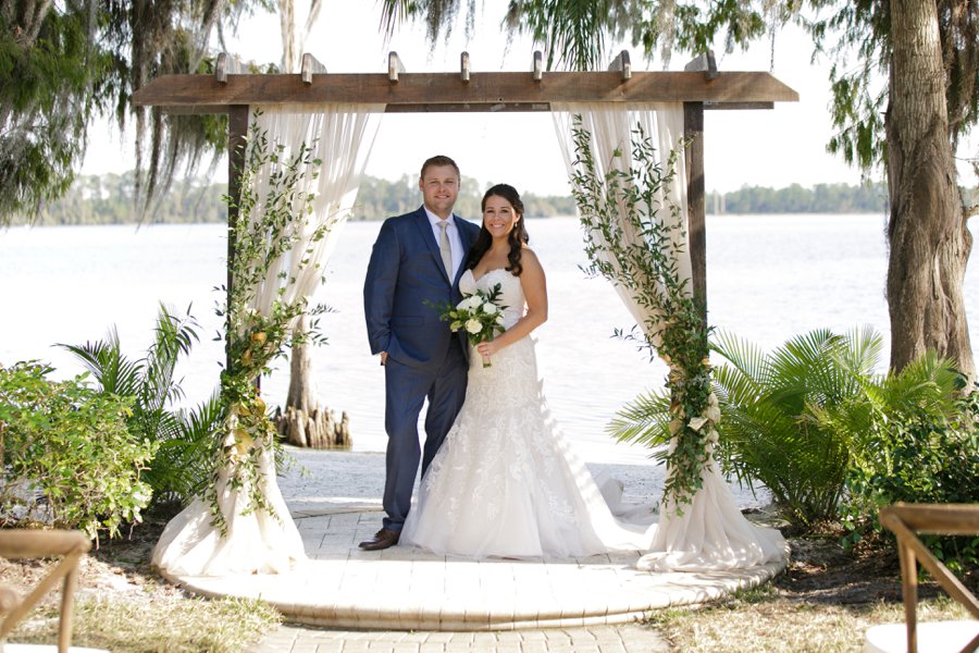 Lavender Green Lakefront  Central Florida  Wedding  Every 