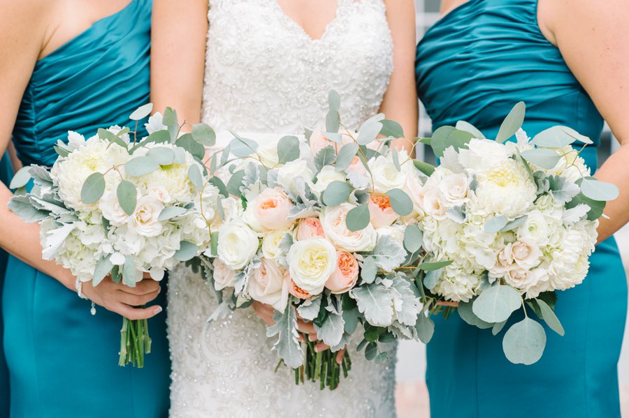 A White and Teal Southern Charleston Wedding | Every Last Detail