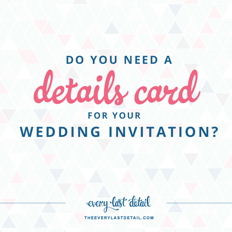 do you need a details card for your wedding invitation via theeldcom - Wedding Invitation Details Card do you need a details card for your wedding invitation via theeldcom - Wedding Invitation Details Card