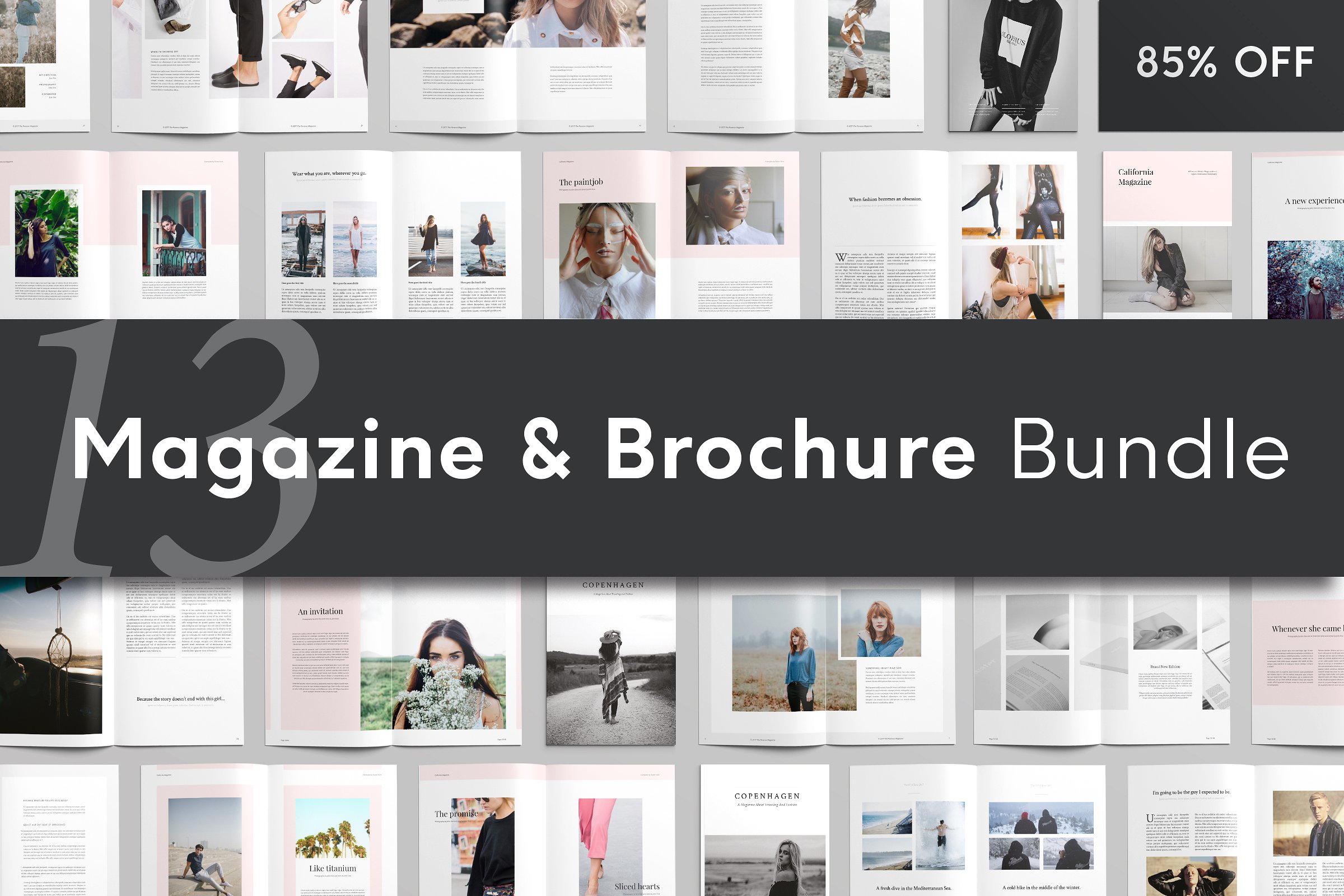 21 photography magazine templates to promote your business filtergrade