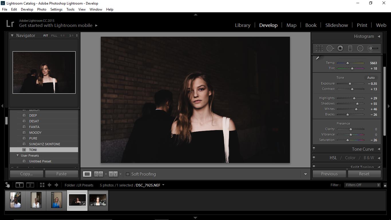 3 Editing Portraits Using Unique Lightroom Presets - FilterGrade Blog