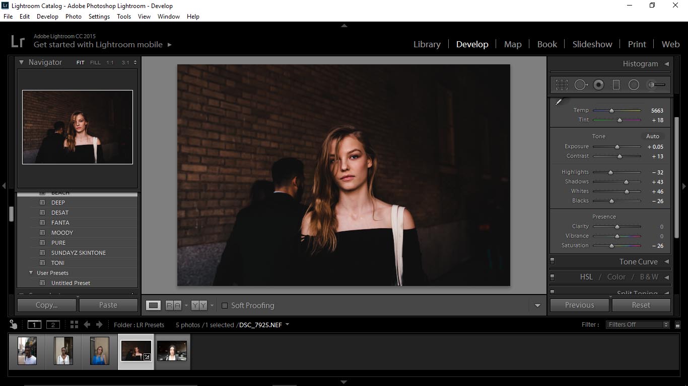 2 Editing Portraits Using Unique Lightroom Presets - FilterGrade Blog