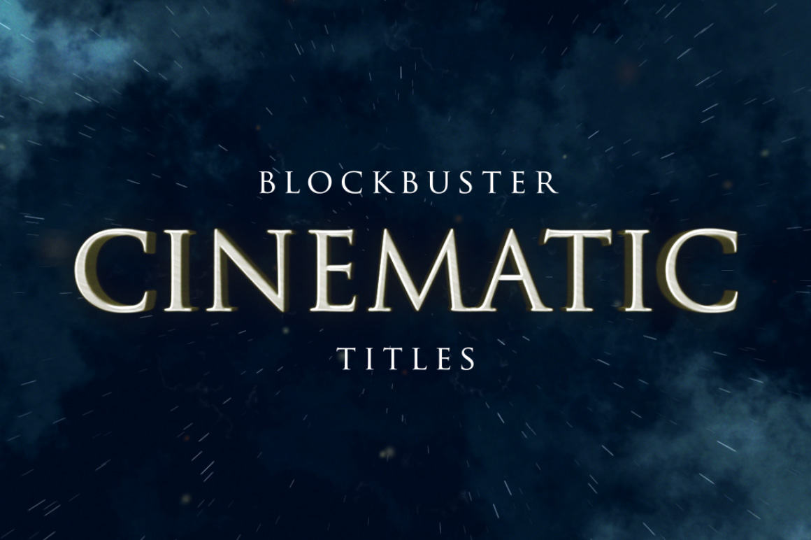 cinematic title after effects template free download