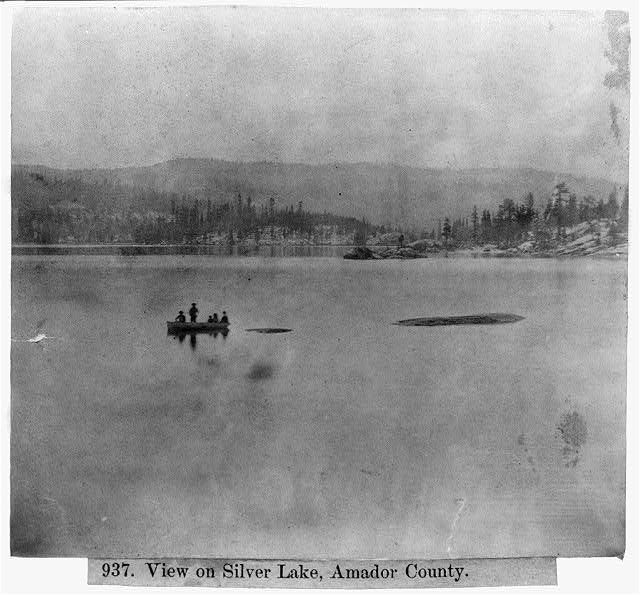 View on Silver Lake - Lawrence & Houseworth - What is an Albumen Print?