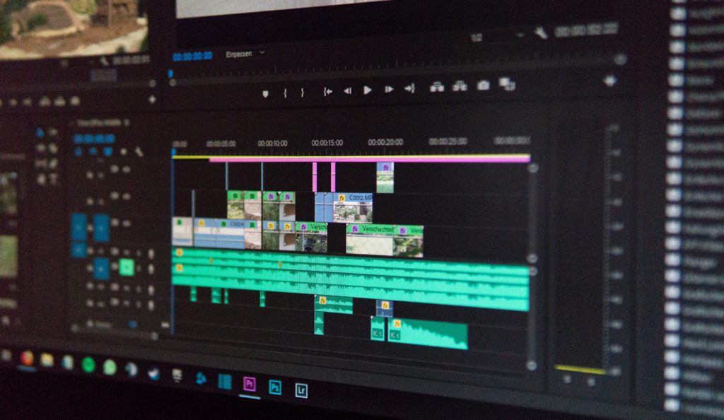 editing timeline in premiere pro