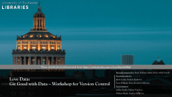 Love Data 2025: Git Good with Data - Workshop for Version Control