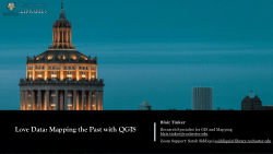 Love Data 2025: Mapping the Past with QGIS