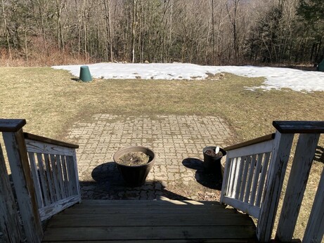 Same view, much less snow