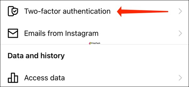 Instagram Security 2FA
