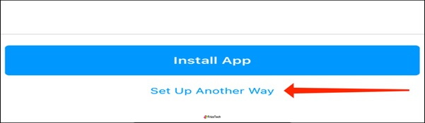 Instagram Security 2FA set steup