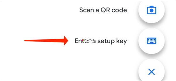 Instagram Security 2FA set steup Copy key start Enter key