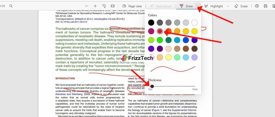 microsoft-edge-pdf- highlighted