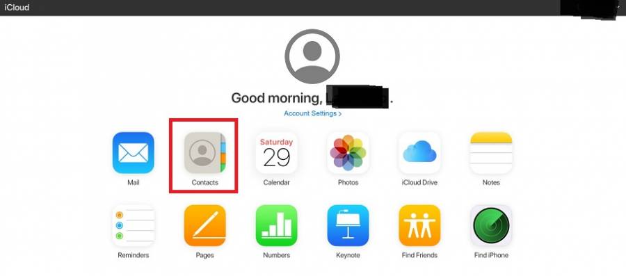 iCloud Browser Home