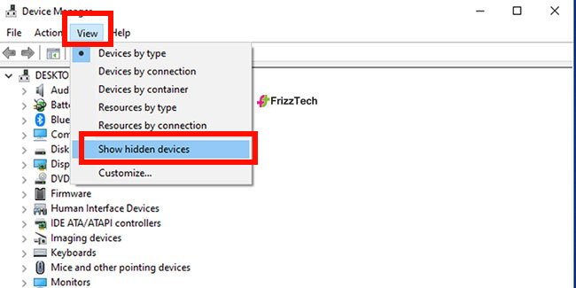 Bluetooth by Device Manager