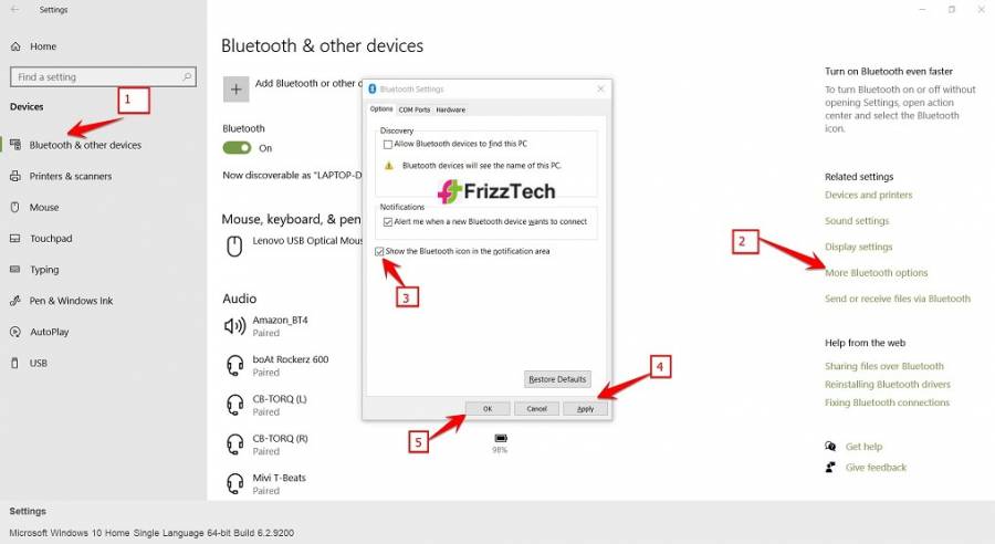 Bluetooth Button fix