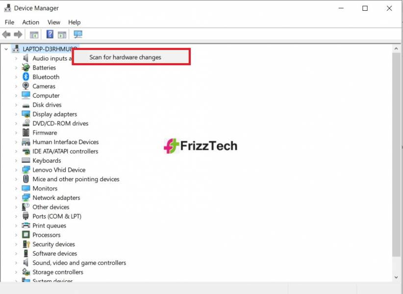 Bluetooth Button fix by device manager