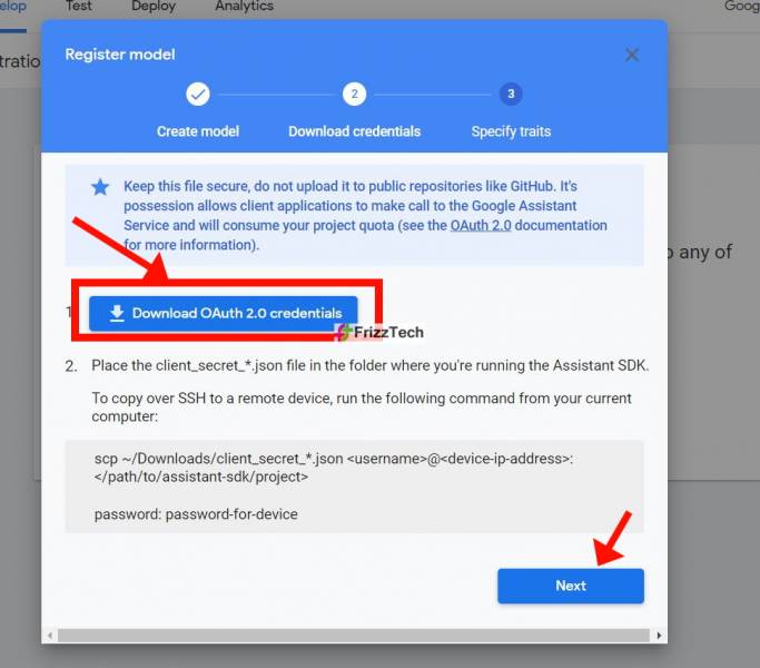 Oauth Credentials