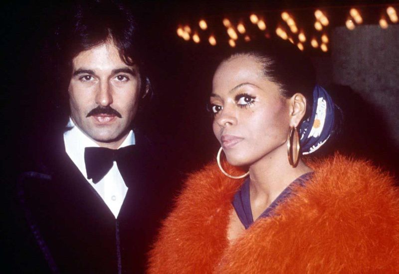 Diana Ross with Robert Ellis Silberstein