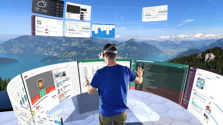 VR workplace