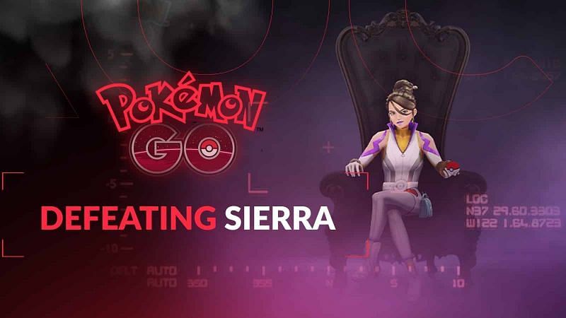 Defeat Sierra Pokemon Go