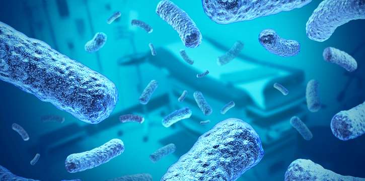 Bacterial Infections by sea water