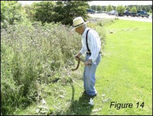 Figure 14: Start of scythe Swing by the Master
