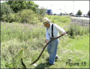 Figure 15: End of scythe Stroke by the Master