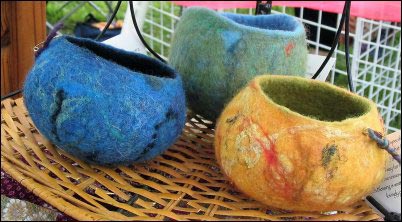 felted bowls, Fiber Fairs, selling fiber products, where to sell handmade yarn, Fiber festivals, Selling animal fibers, homesteading, homestead