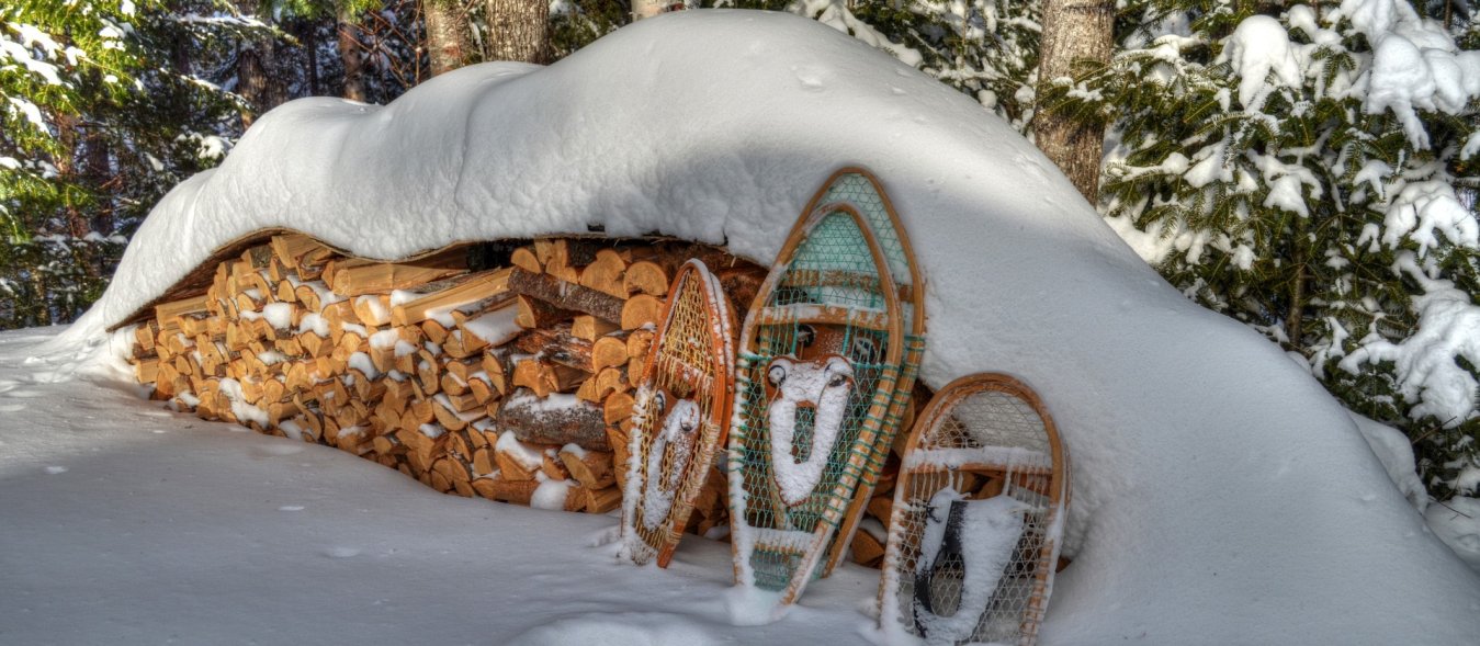 Using Snowshoes and Ice Cleats on the Homestead