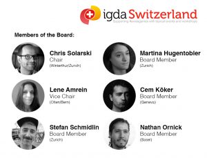 IGDA Switzerland Board Members