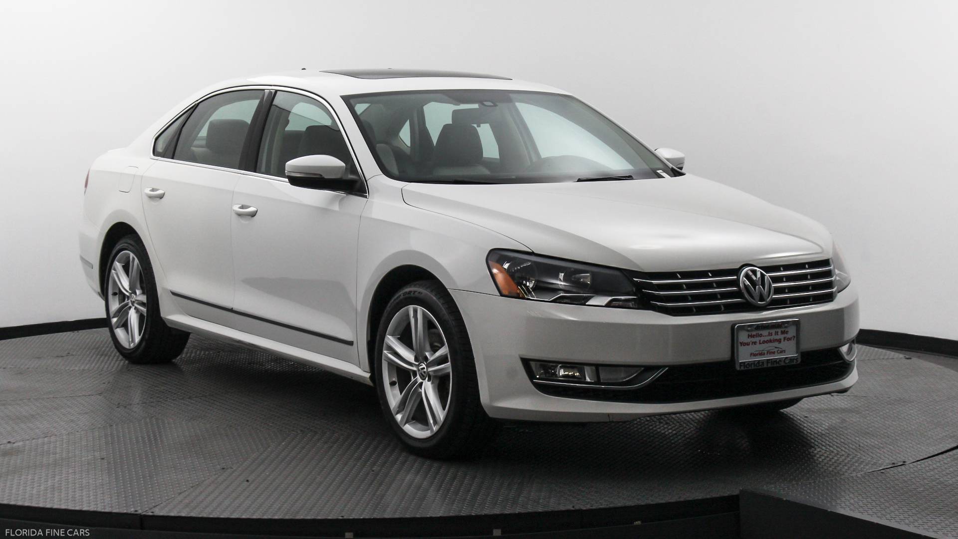 Florida Fine Cars - Used VOLKSWAGEN PASSAT 2015 MIAMI 2.0L TDI SE W/SUNROOF & NAV