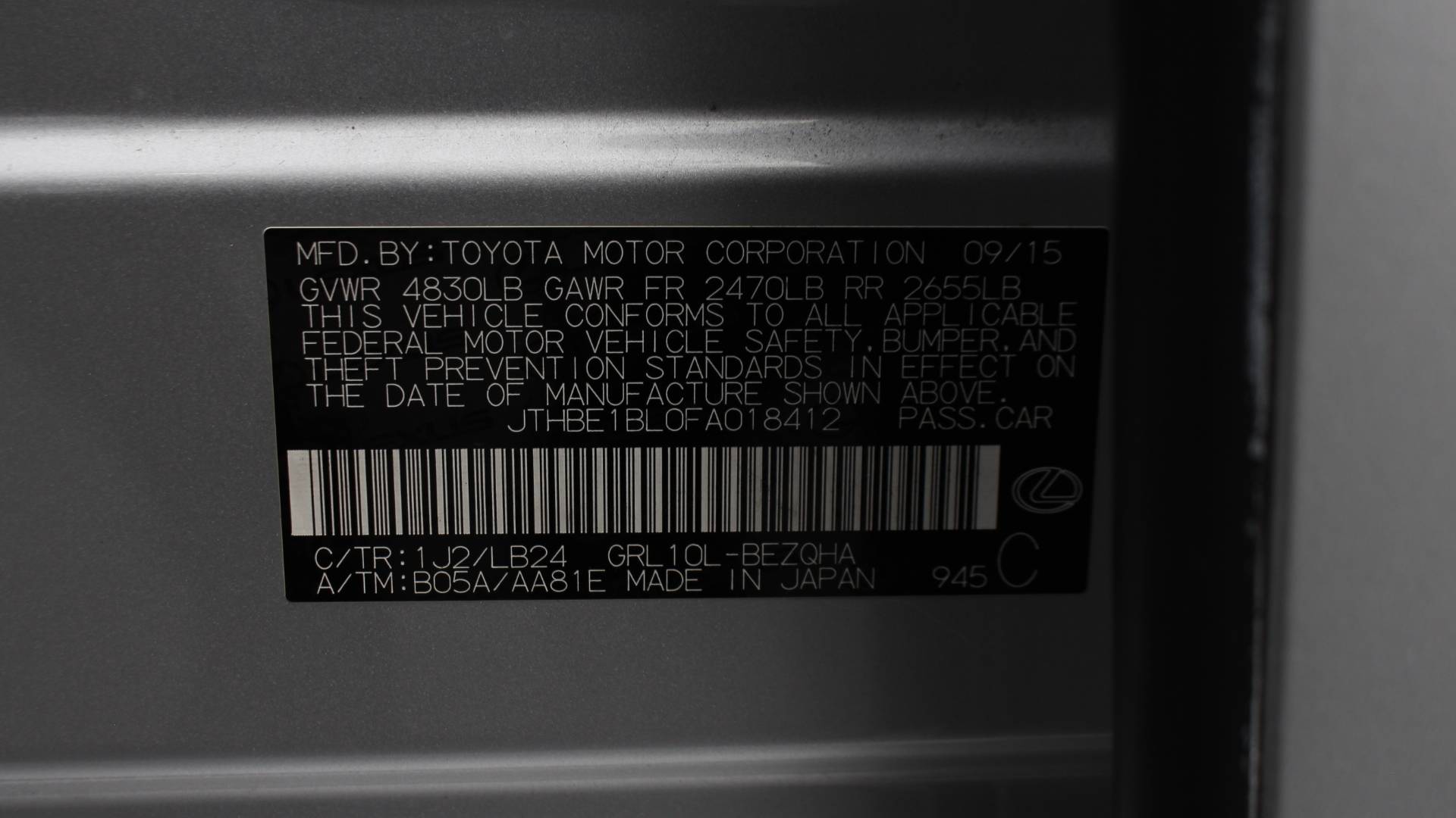 Florida Fine Cars - Used LEXUS GS 350 2015 MARGATE CRAFTED LINE