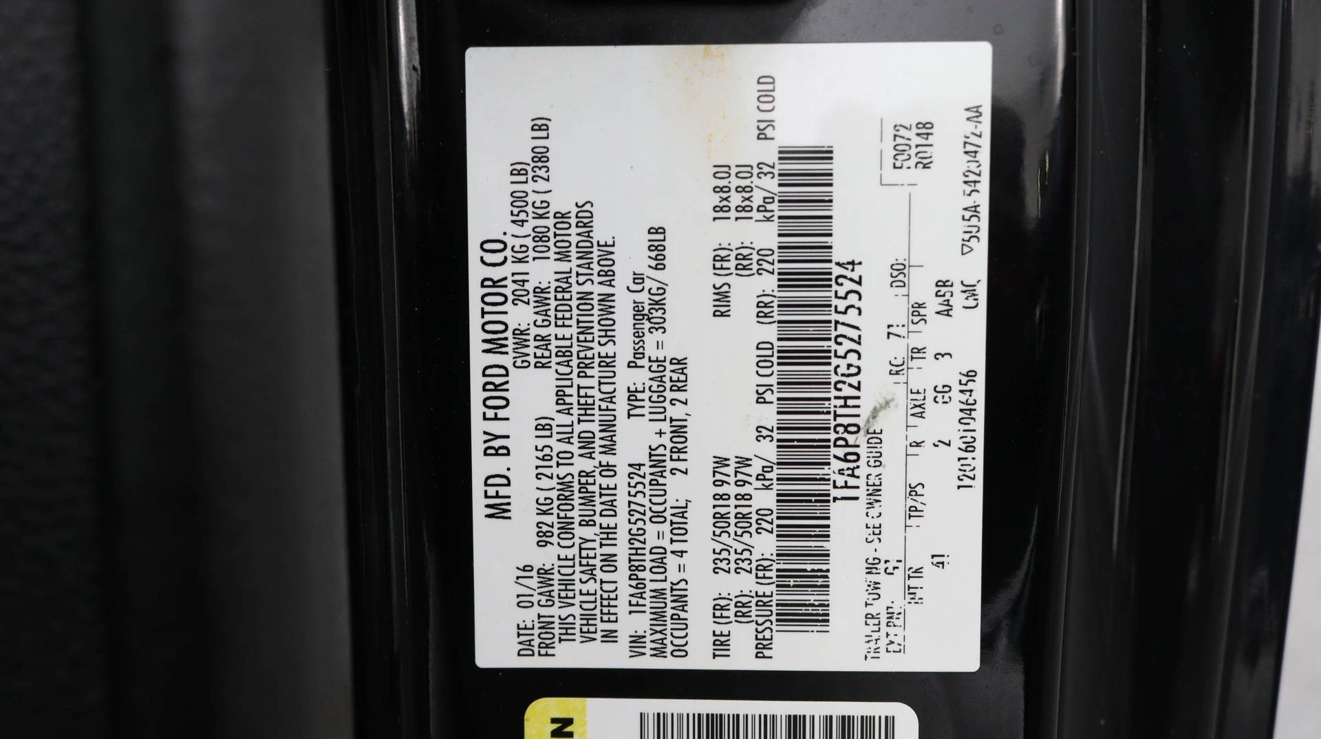 Florida Fine Cars - Used FORD MUSTANG 2016 MIAMI ECOBOOST PREMIUM