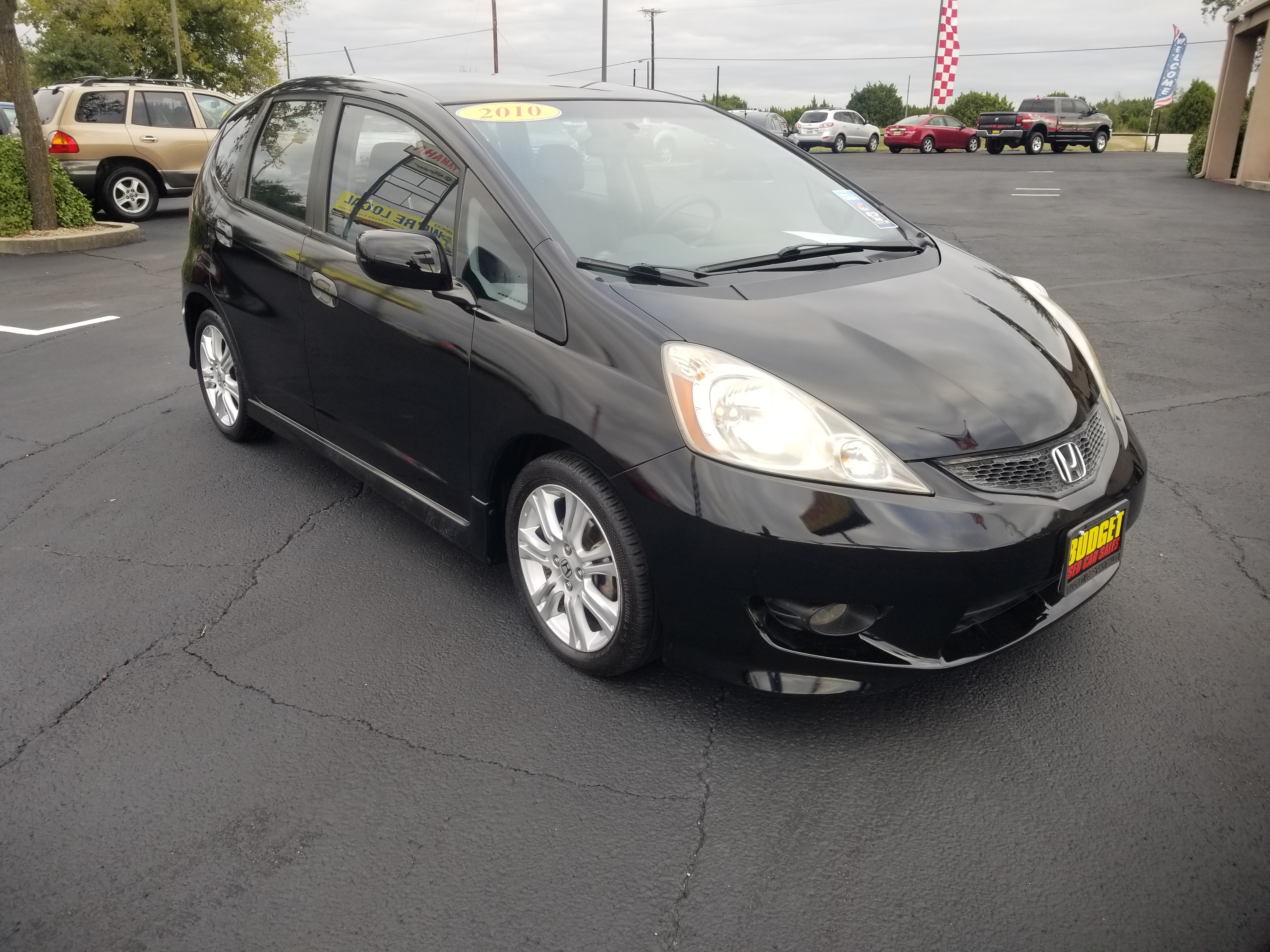 Used 2010 HONDA FIT SPORT for sale in KILLEEN 25391 BUDGET USED CAR
