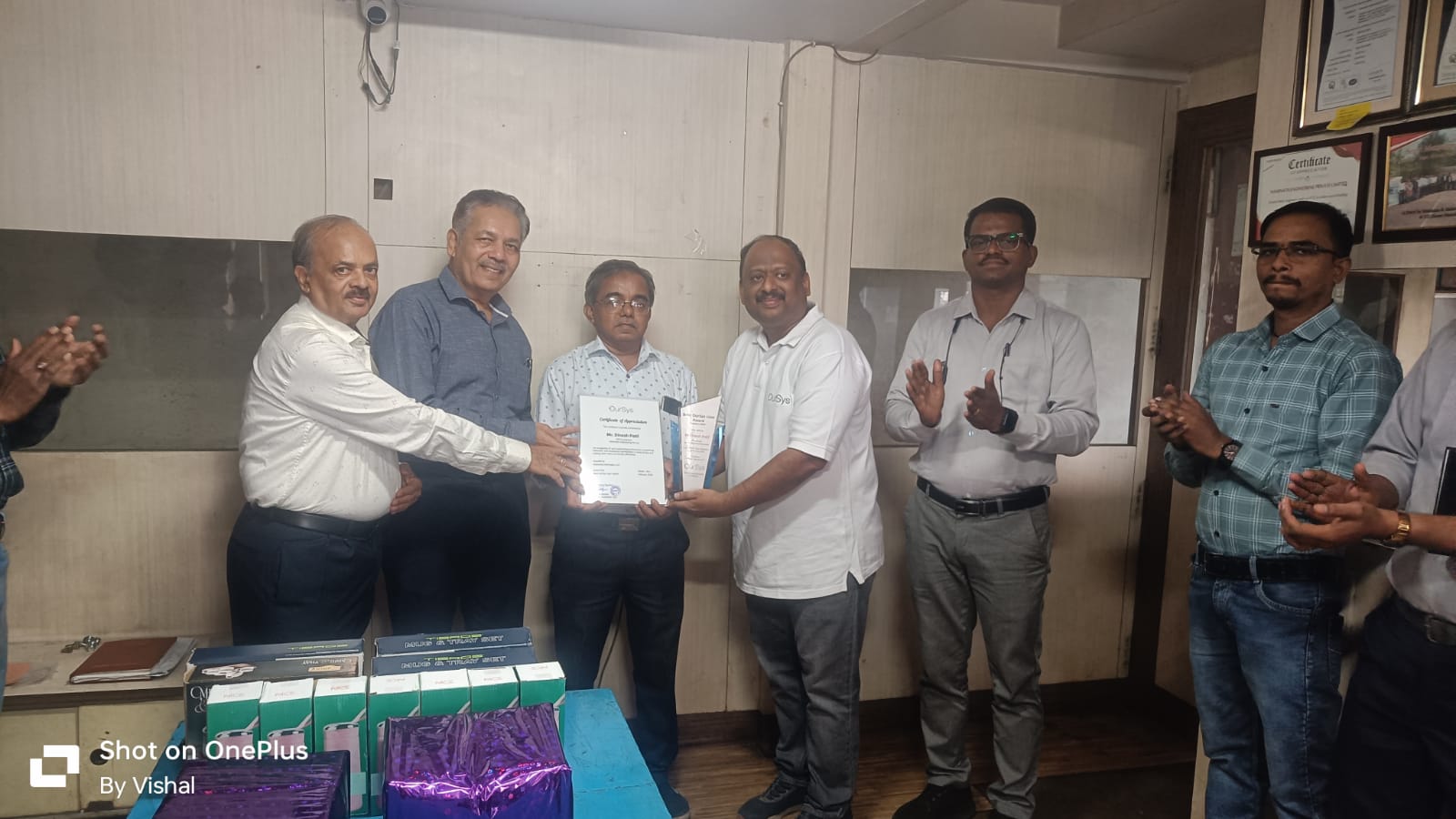 Best User Award March 2026 - Mr. Dinesh Patil, Naminath Engineering Private Limited