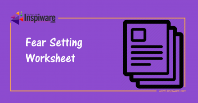 Tim Ferris Fear Setting Worksheet