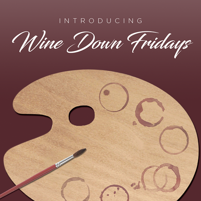 Jerry's Artarama Wine Down Fridays Promo Image