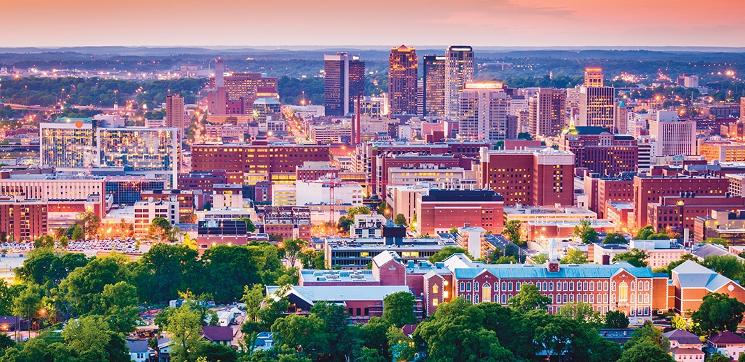 Birmingham, Ala., home of 2021 President W.A. “Chip” Watts IV, CPM, CCIM