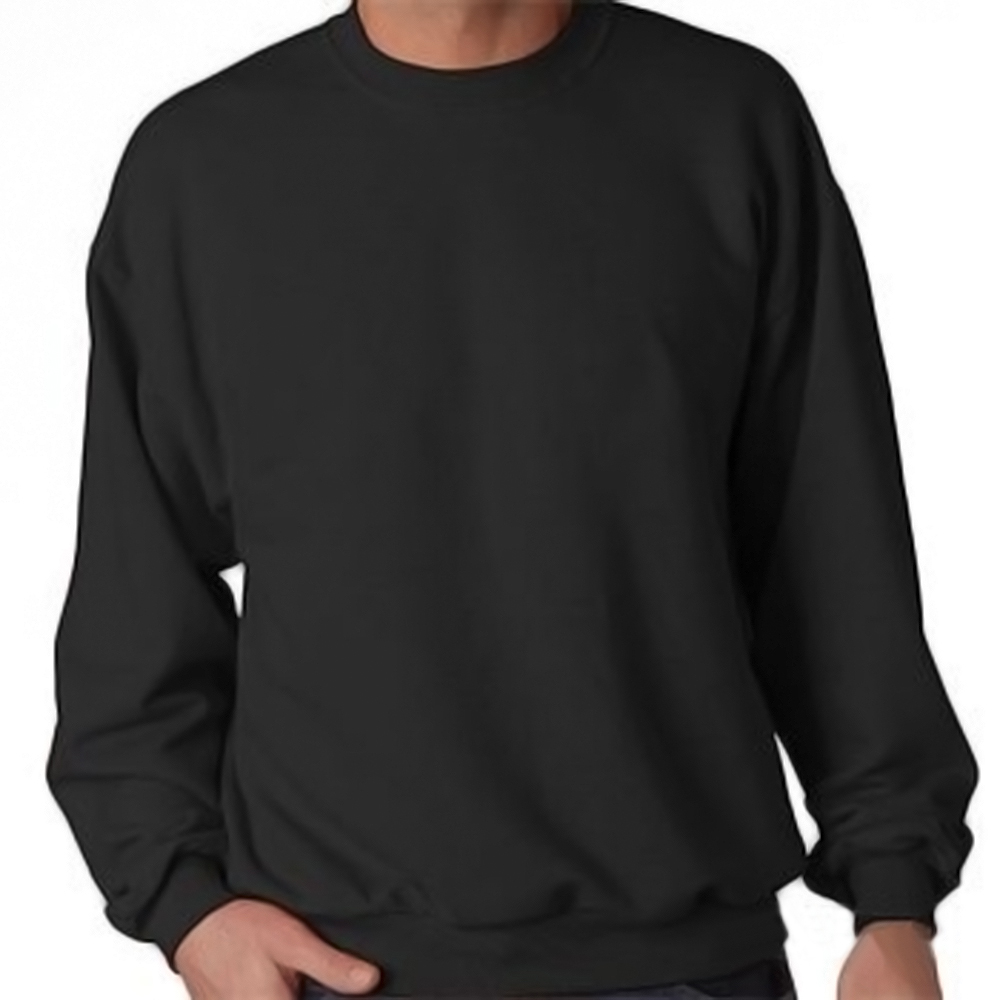 black sweatshirt blank