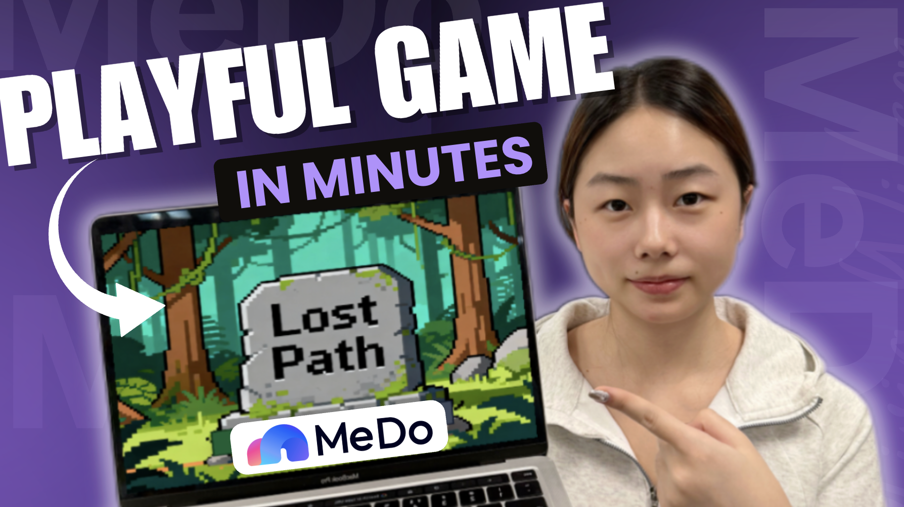 How to Make a Game from Scratch Using AI（MeDo tutorial）