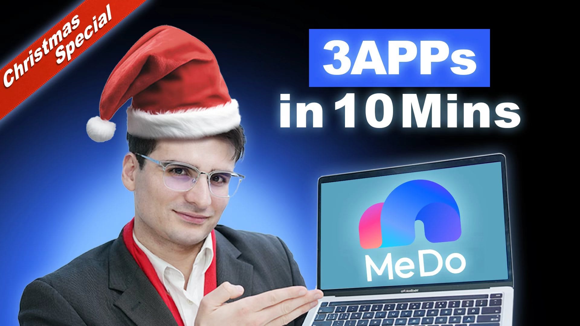 The BEST Way to Build Christmas Apps in minutes|MeDo