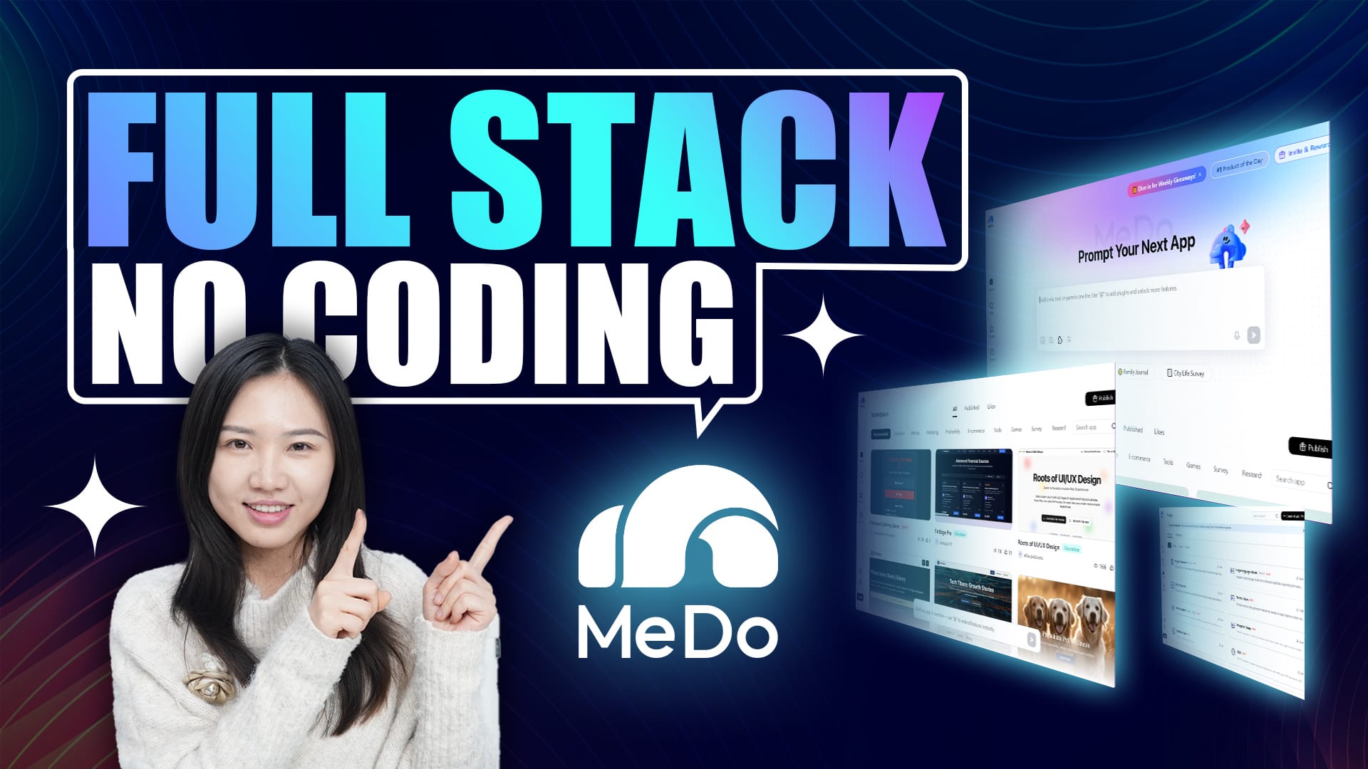 The EASIEST Way to Build Full Apps With AI | MeDo Tutorial