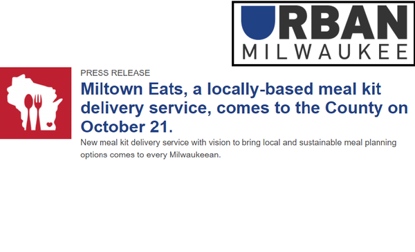 Miltown Eats  Milwaukee's Local Meal Kits