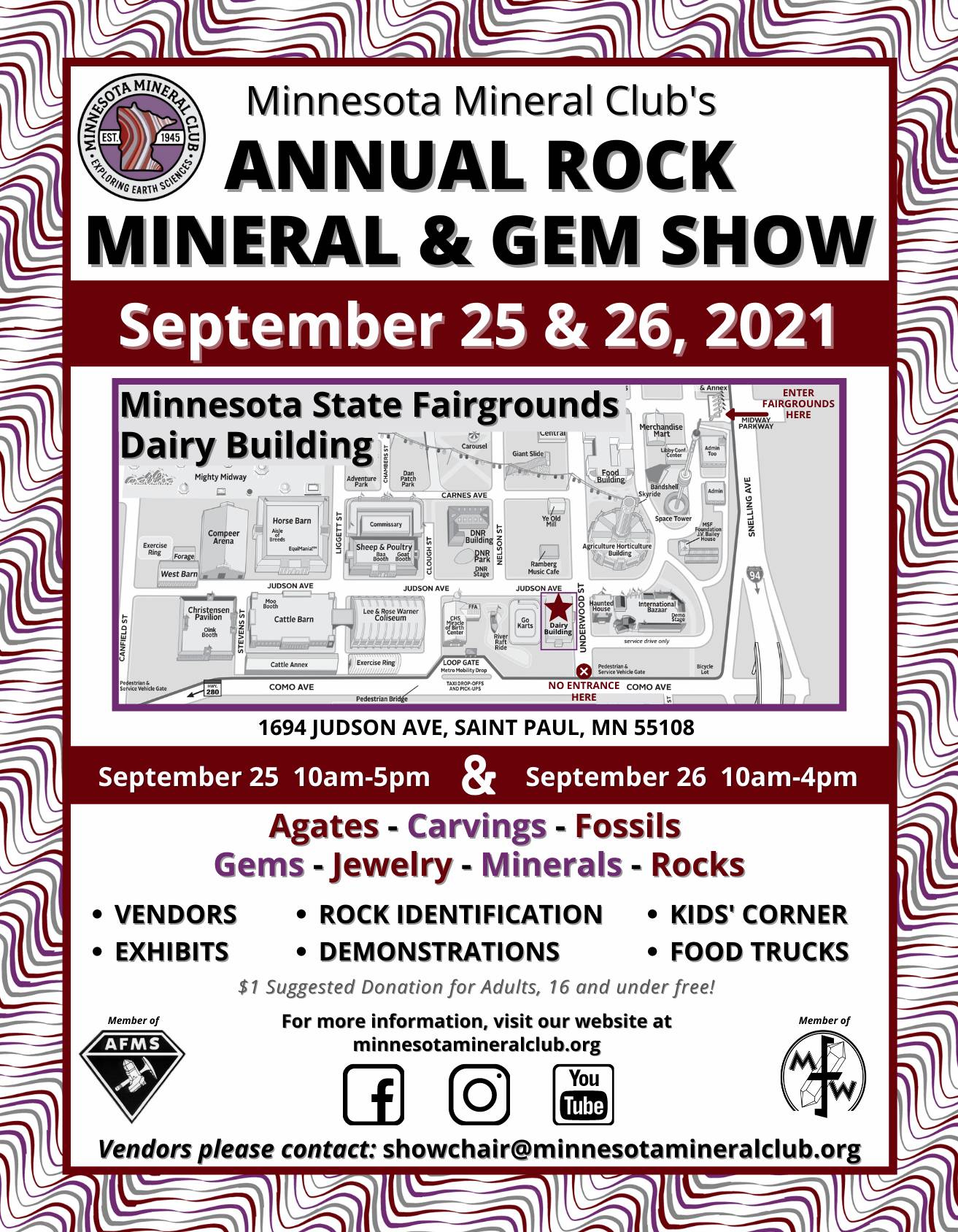 4.375 X 5.625 MMC 2021 Annual Show Flyer 2