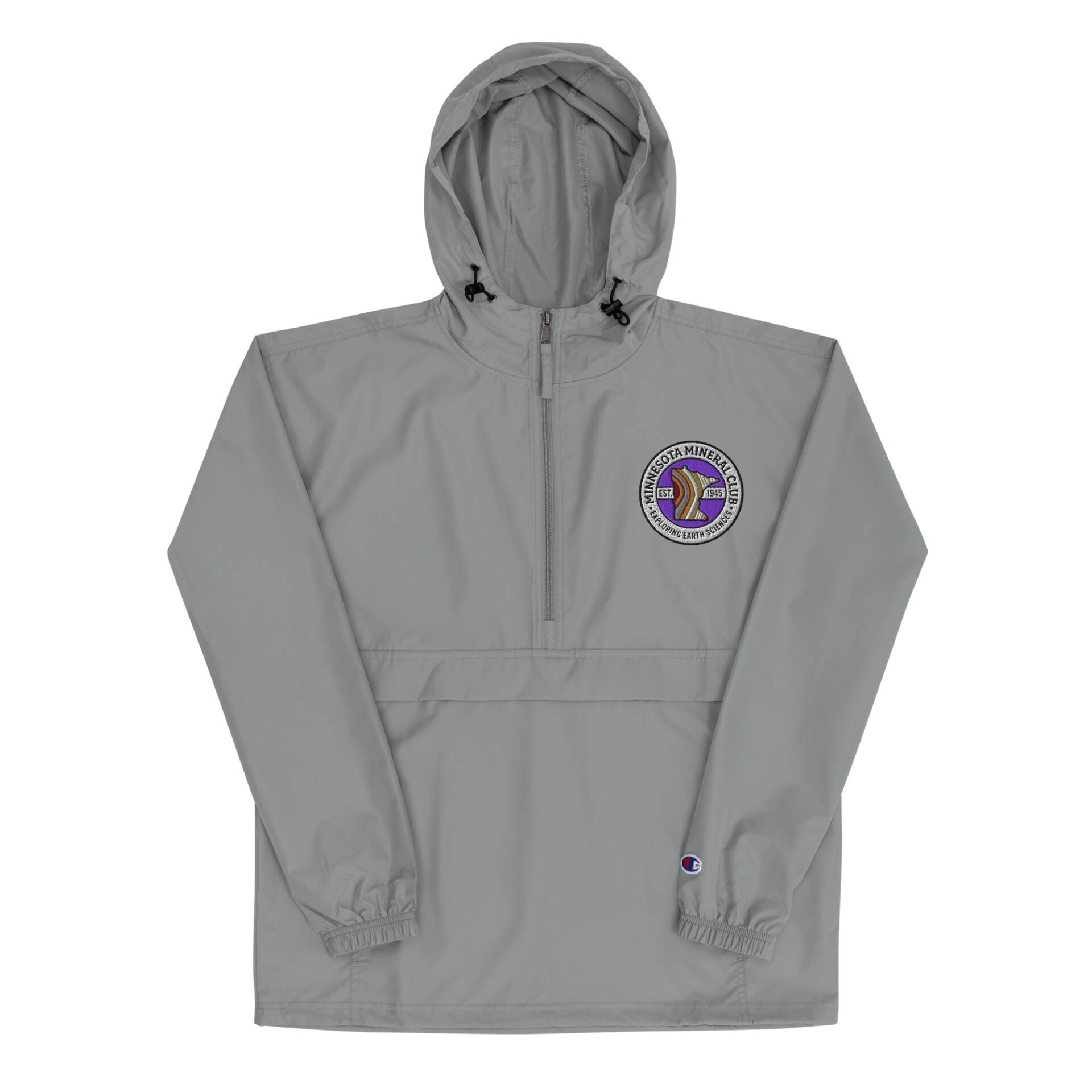 Embroidered Champion Packable Jacket - Image 3