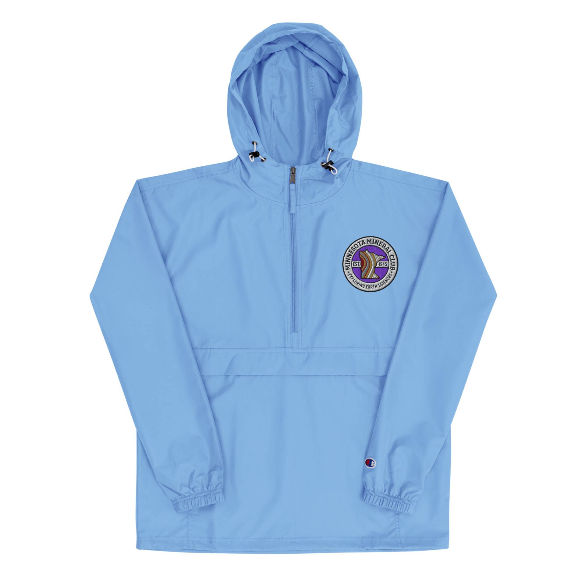 Embroidered Champion Packable Jacket - Image 4