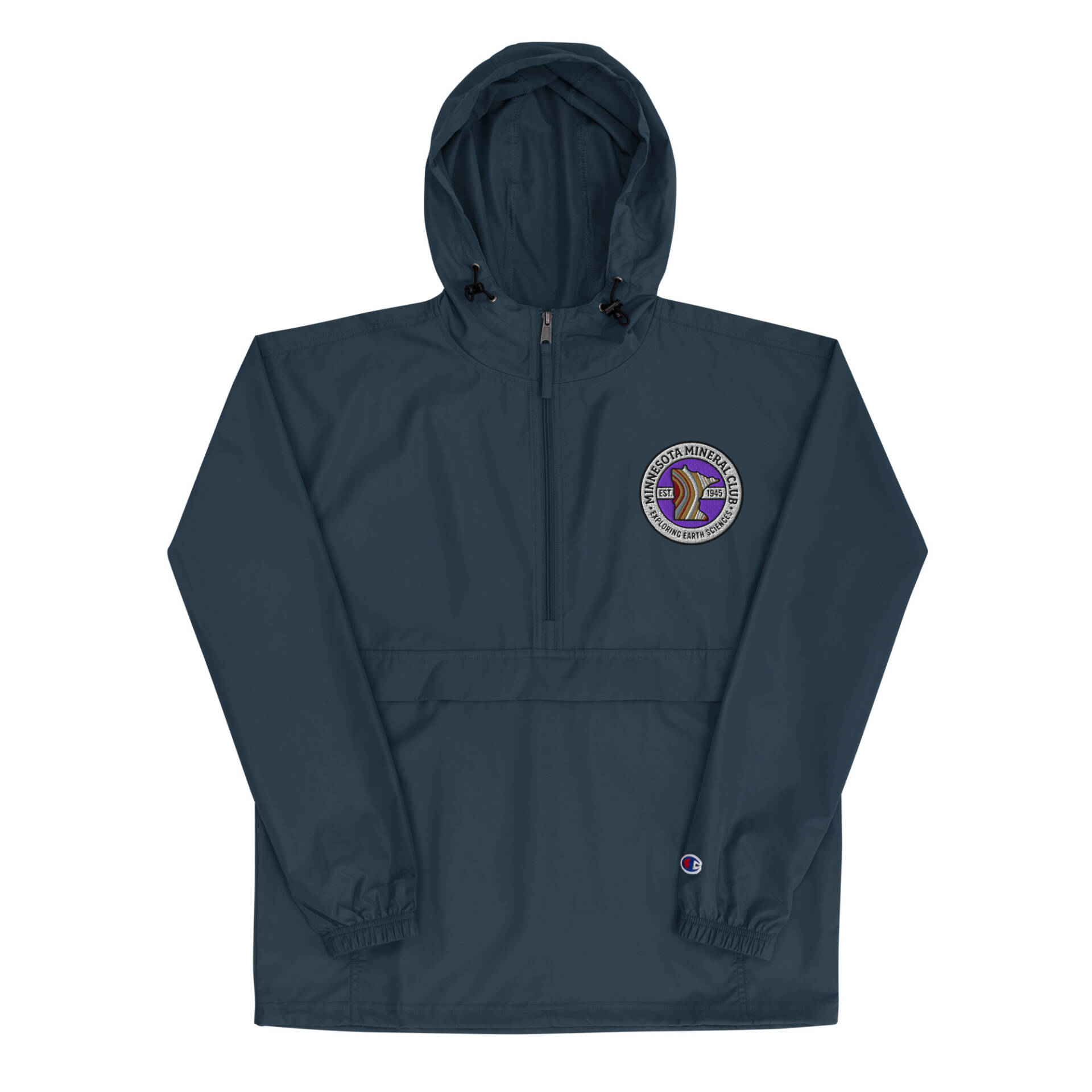 Embroidered Champion Packable Jacket - Image 5