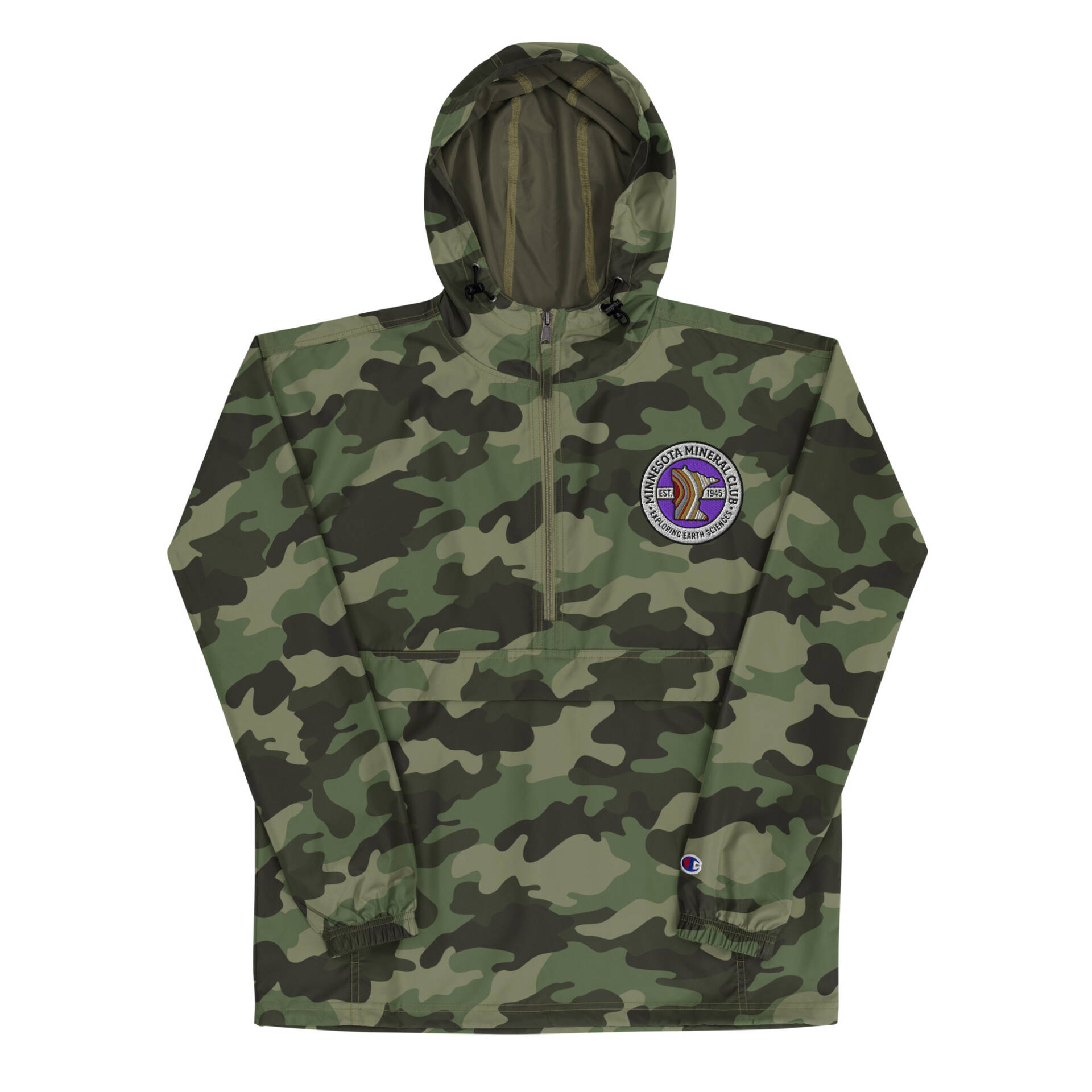 Embroidered Champion Packable Jacket - Image 6