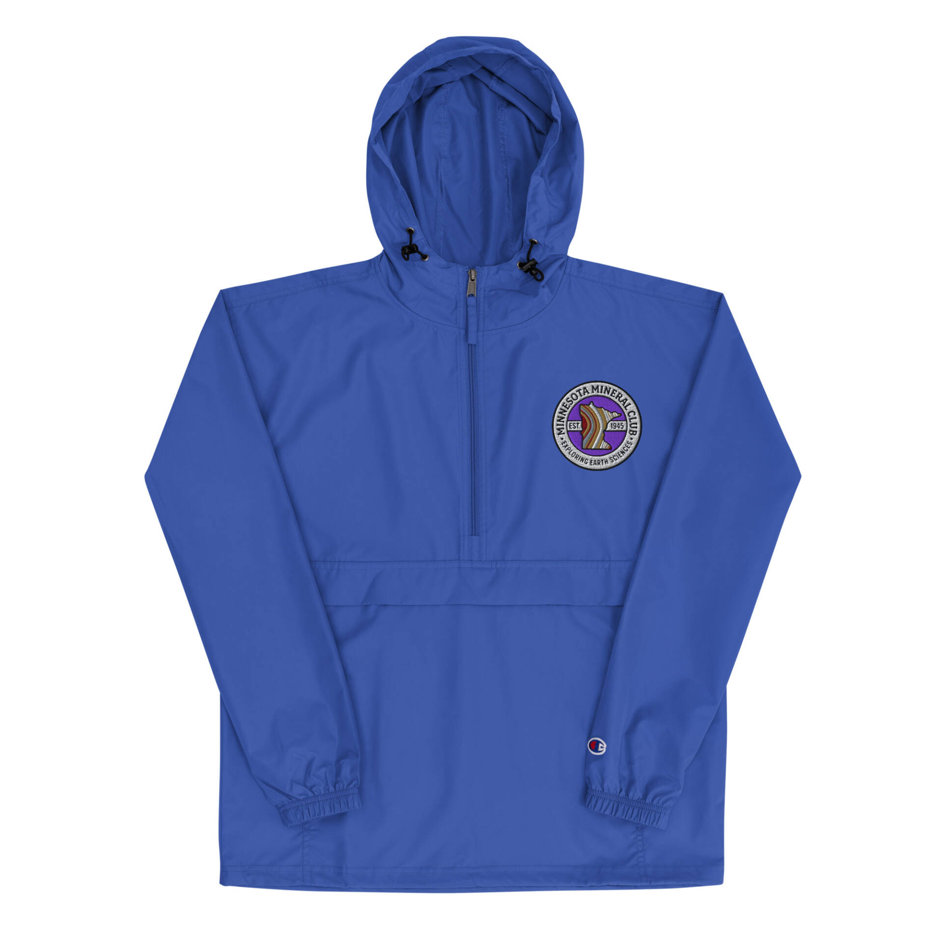 Embroidered Champion Packable Jacket - Image 8