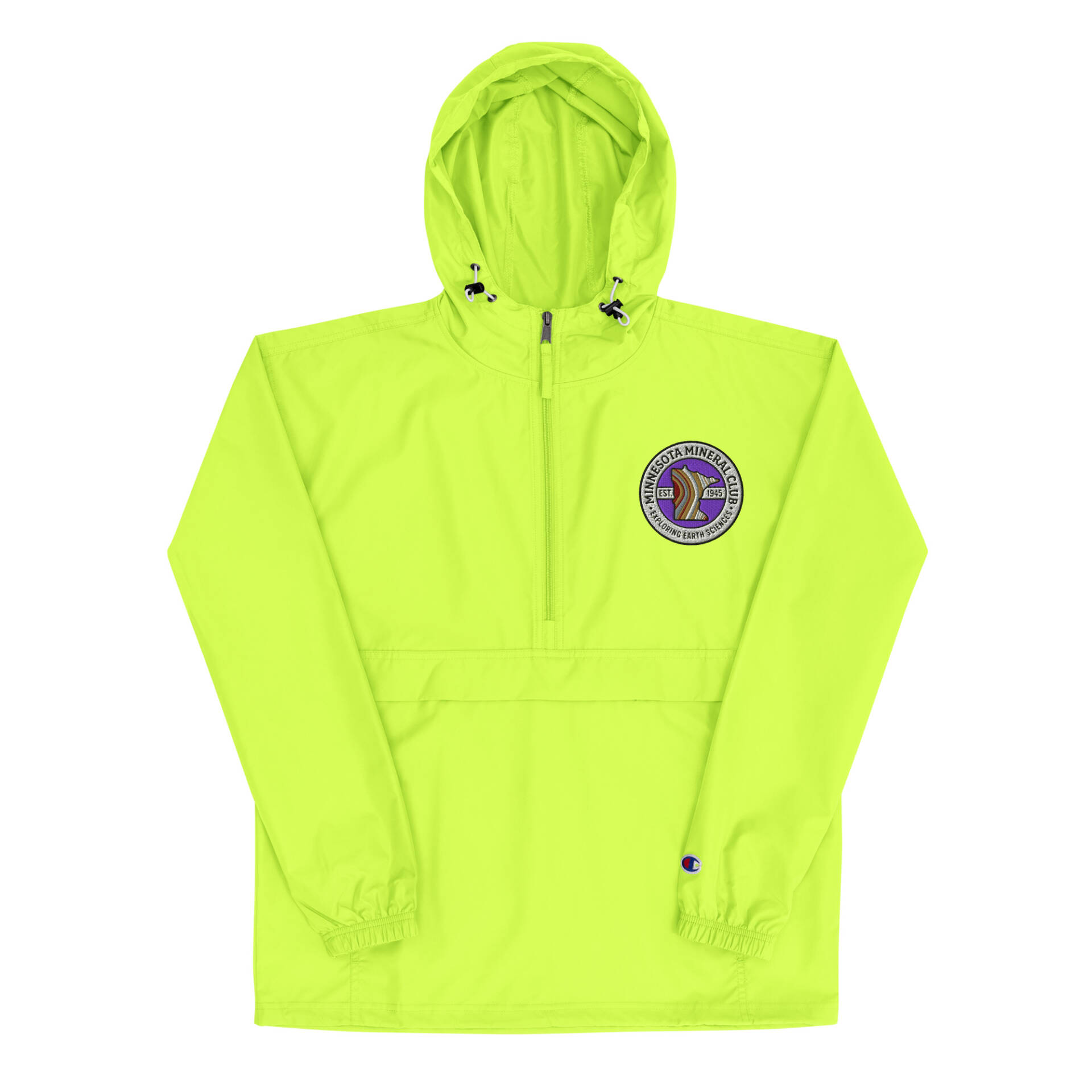 Embroidered Champion Packable Jacket - Image 9